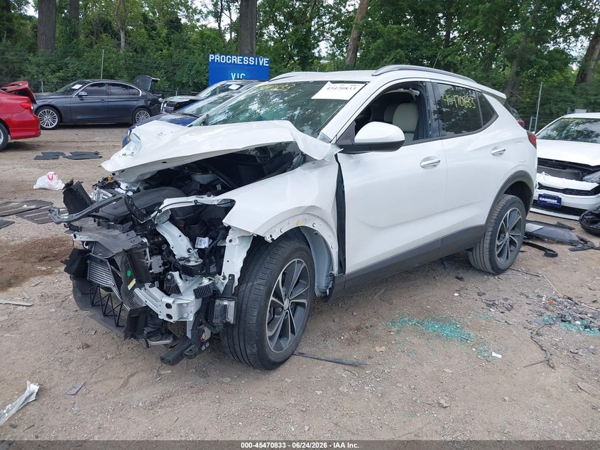 Vin: kl4mmfsl8mb068549, lot: 45968970, buick encore gx fwd essence 20212