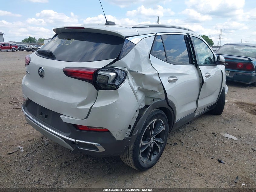 Vin: kl4mmfsl8mb068549, lot: 45968970, buick encore gx fwd essence 20214