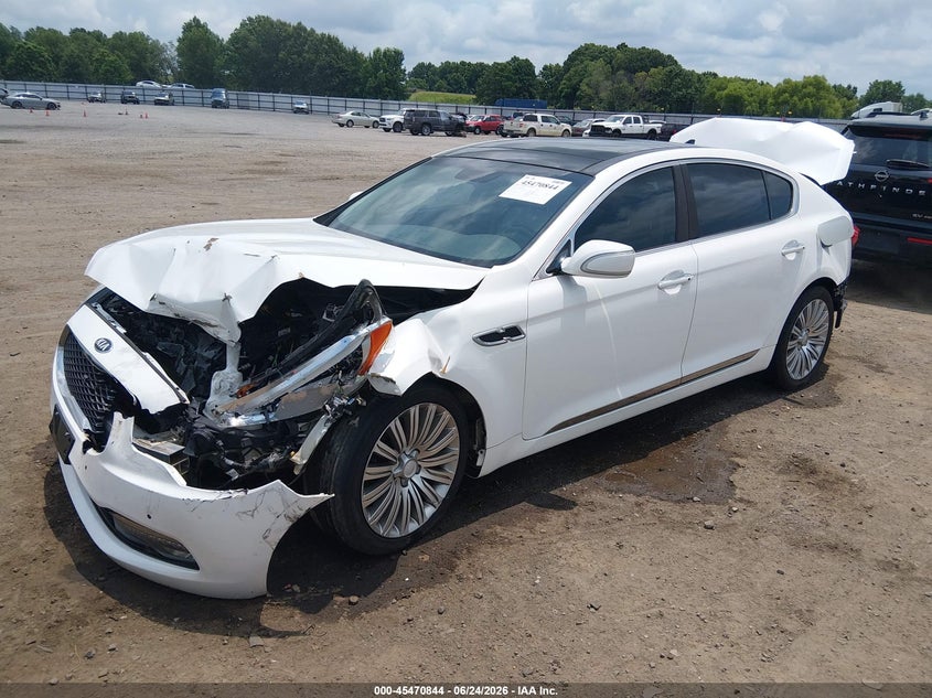 Vin: knalu4d40f6024310, lot: 45968981, kia k900 premium 20152