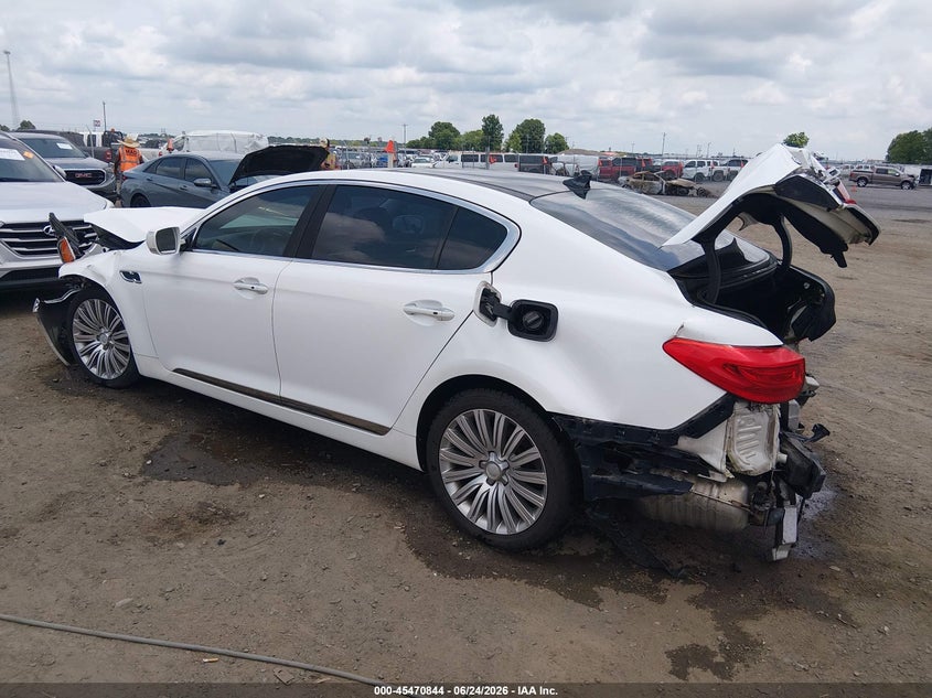 Vin: knalu4d40f6024310, lot: 45968981, kia k900 premium 20153