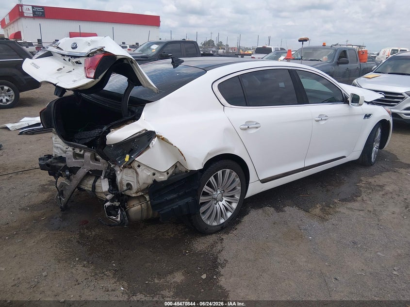 Vin: knalu4d40f6024310, lot: 45968981, kia k900 premium 20154