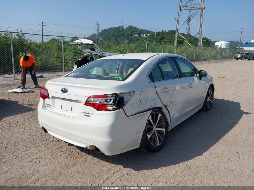 Vin: 4s3bnen63f3016916, lot: 45968989, subaru legacy 3.6r limited 20154