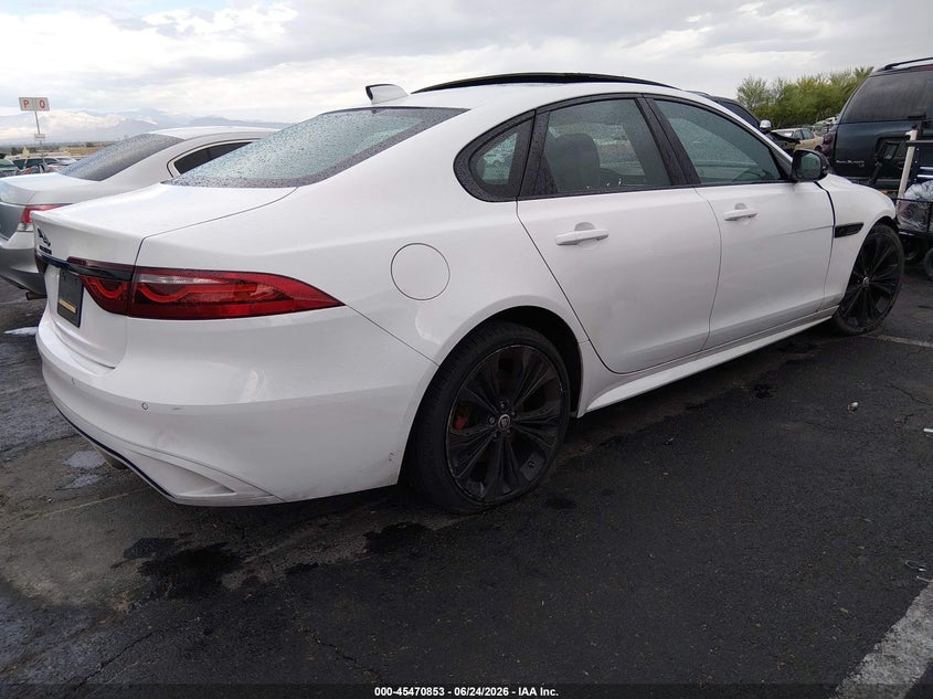 Vin: sajb64fx5rcy96134, lot: 45968990, jaguar xf r-dynamic se p250 rwd automatic 20244