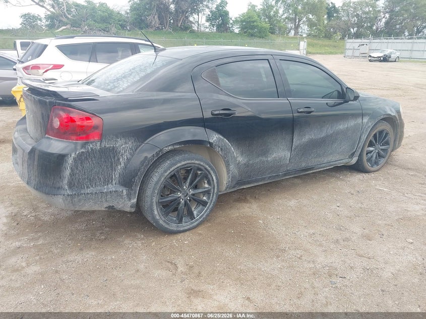 Vin: 1c3cdzcg8dn620476, lot: 45969004, dodge avenger sxt 20134