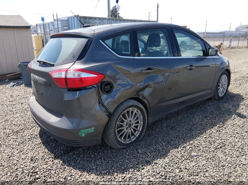 Vin: 1fadp5cu8fl122398, lot: 45969020, ford c-max energi sel 20154