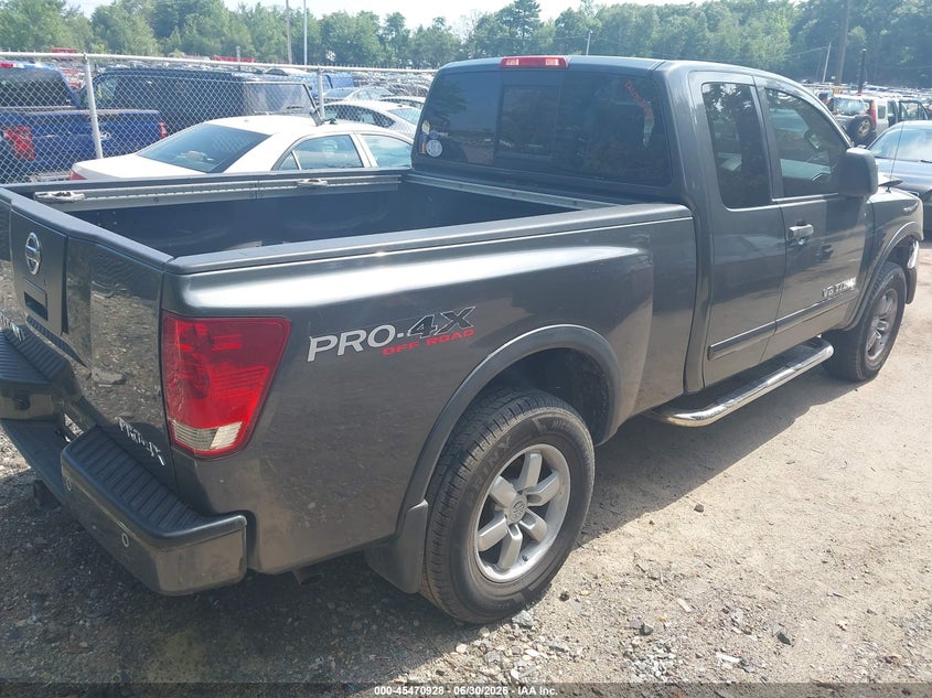 Vin: 1n6aa0cc1cn317281, lot: 45969065, nissan titan pro-4x 20124