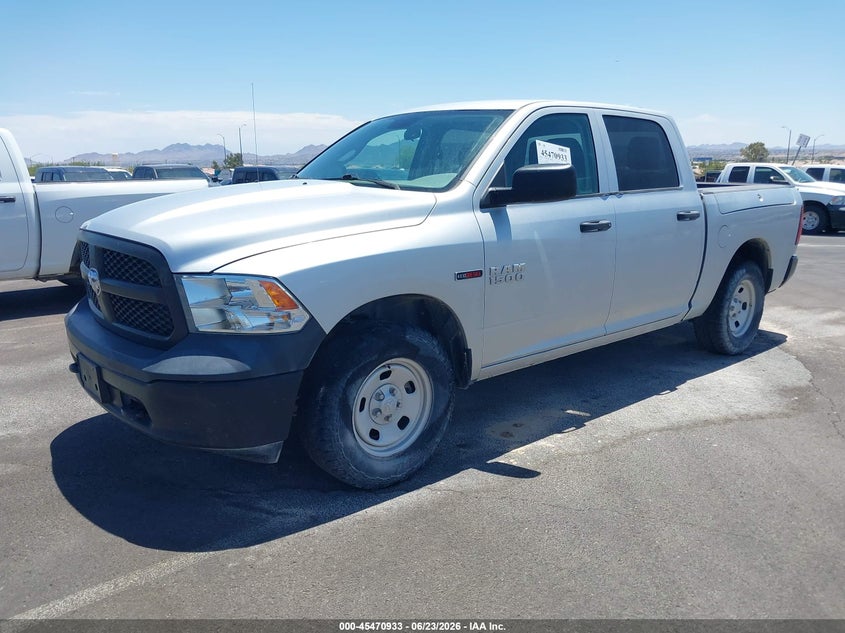 Vin: 1c6rr7km5hs761314, lot: 45969070, ram 1500 tradesman  4x4 5'7 box 20172
