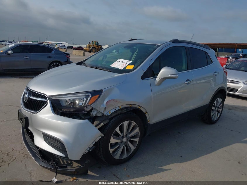 Vin: kl4cjasb5kb917385, lot: 45969081, buick encore fwd preferred 20192