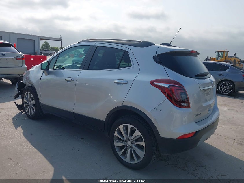 Vin: kl4cjasb5kb917385, lot: 45969081, buick encore fwd preferred 20193