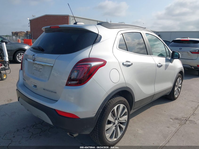 Vin: kl4cjasb5kb917385, lot: 45969081, buick encore fwd preferred 20194