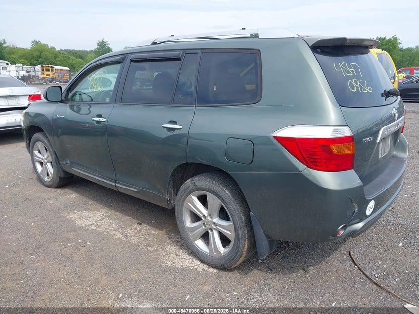 2008 TOYOTA HIGHLANDER SPORT UTILITY VEHICLE 3.5L V-6 DOHC, VVT, 270HP