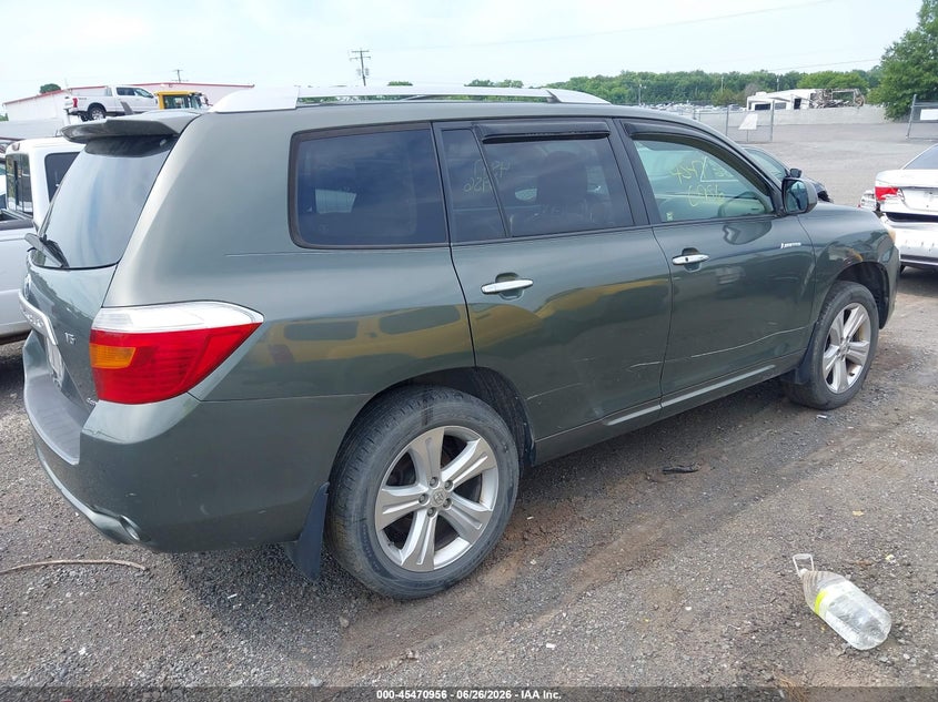 2008 TOYOTA HIGHLANDER SPORT UTILITY VEHICLE 3.5L V-6 DOHC, VVT, 270HP