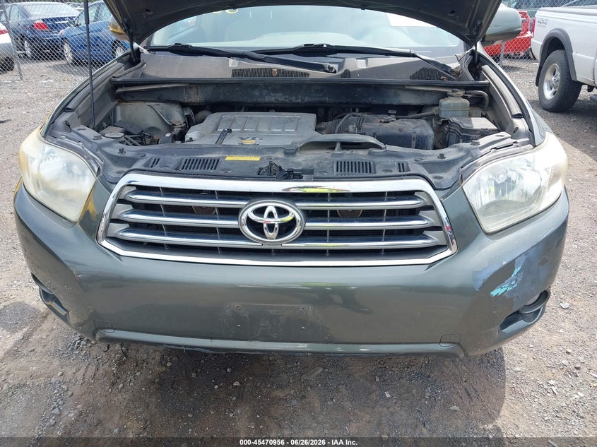 2008 TOYOTA HIGHLANDER SPORT UTILITY VEHICLE 3.5L V-6 DOHC, VVT, 270HP