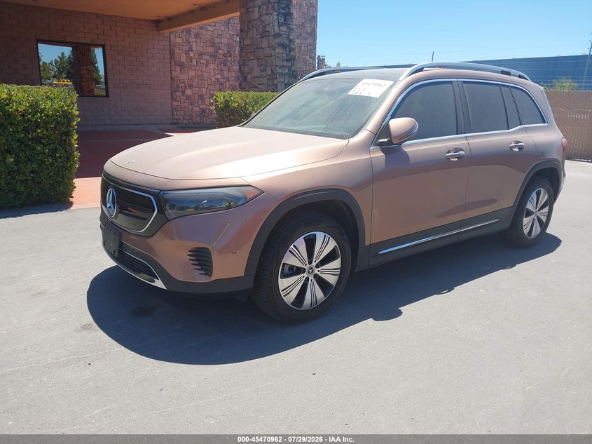 Vin: w1n9m0cb9pn061832, lot: 45969099, mercedes-benz eqb 250 suv 20232
