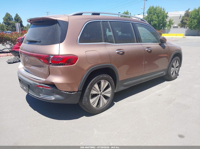 Vin: w1n9m0cb9pn061832, lot: 45969099, mercedes-benz eqb 250 suv 20234