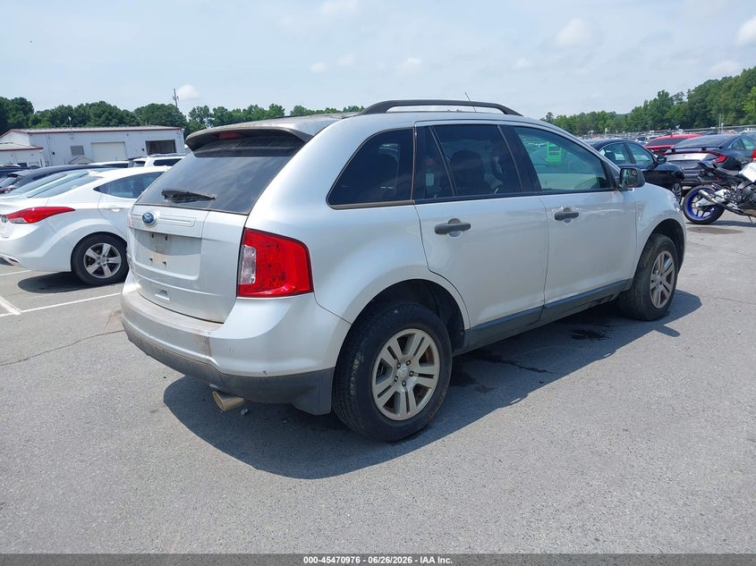 Vin: 2fmdk3gc7cba54908, lot: 45969113, ford edge se 20124