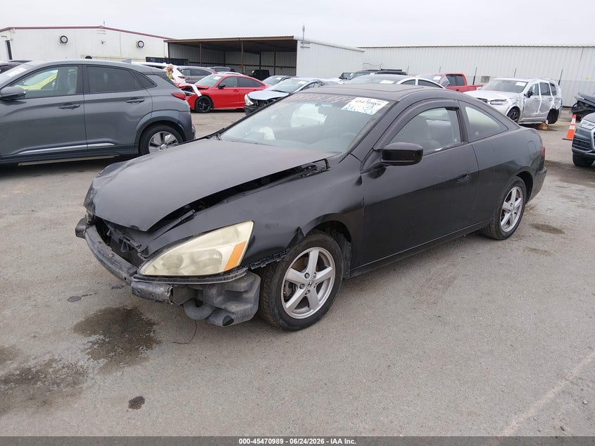 2003 Honda Accord Cpe Ex 1HGCM71663A005488 photo 1