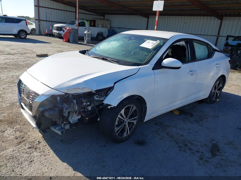 2022 NISSAN SENTRA auction photo 2