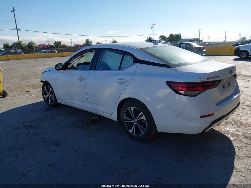 2022 NISSAN SENTRA auction photo 3