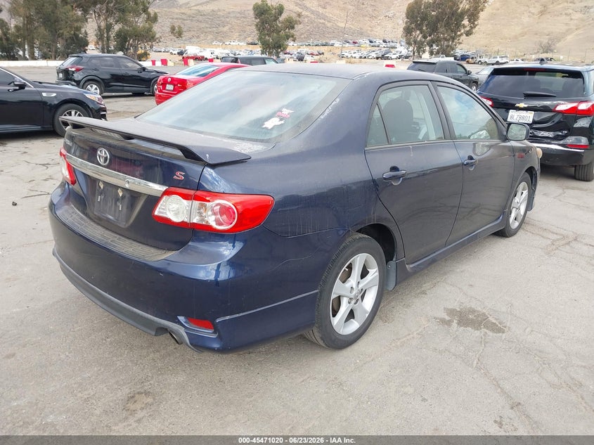 Vin: 5yfbu4ee3cp057828, lot: 45969157, toyota corolla s 20124