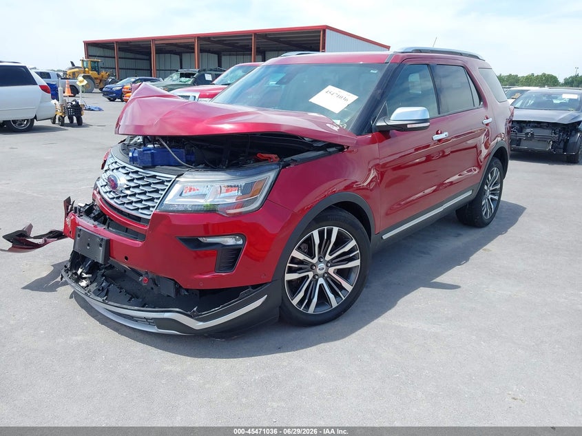 Vin: 1fm5k8ht1jgc48758, lot: 45969173, ford explorer platinum 20182
