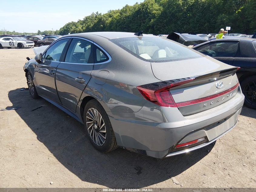 2022 HYUNDAI SONATA HYBRID auction photo 3