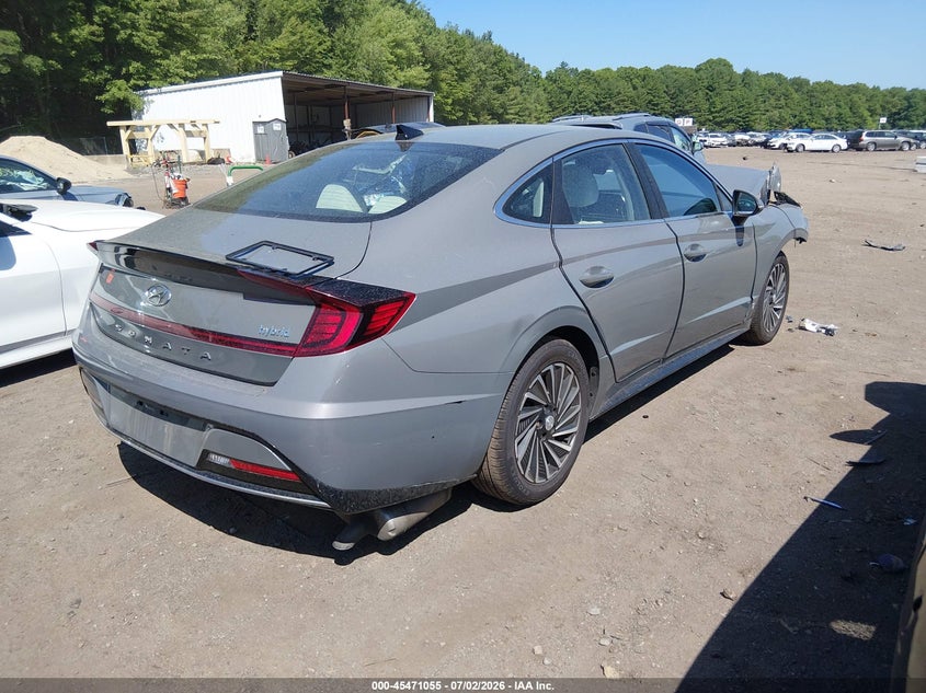 2022 HYUNDAI SONATA HYBRID auction photo 4