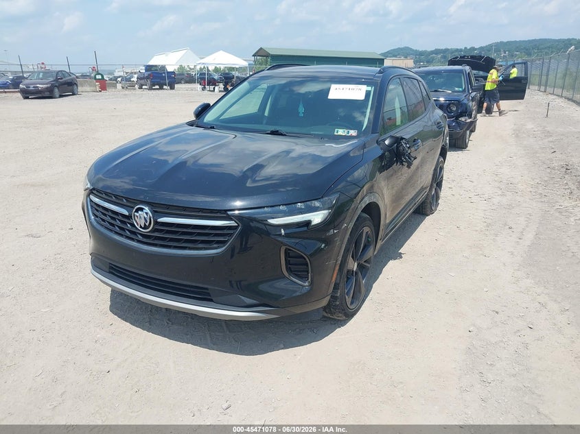 Vin: lrbfzpr45md108206, lot: 45969215, buick envision awd essence 20212