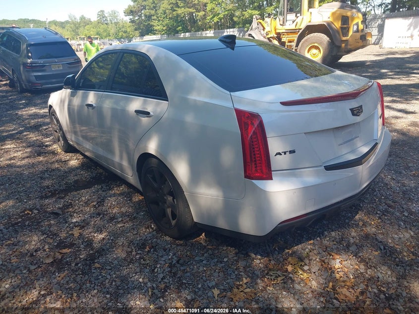 2015 CADILLAC ATS SEDAN 2.0L I-4 DI, DOHC, VVT, TURBO, 272HP