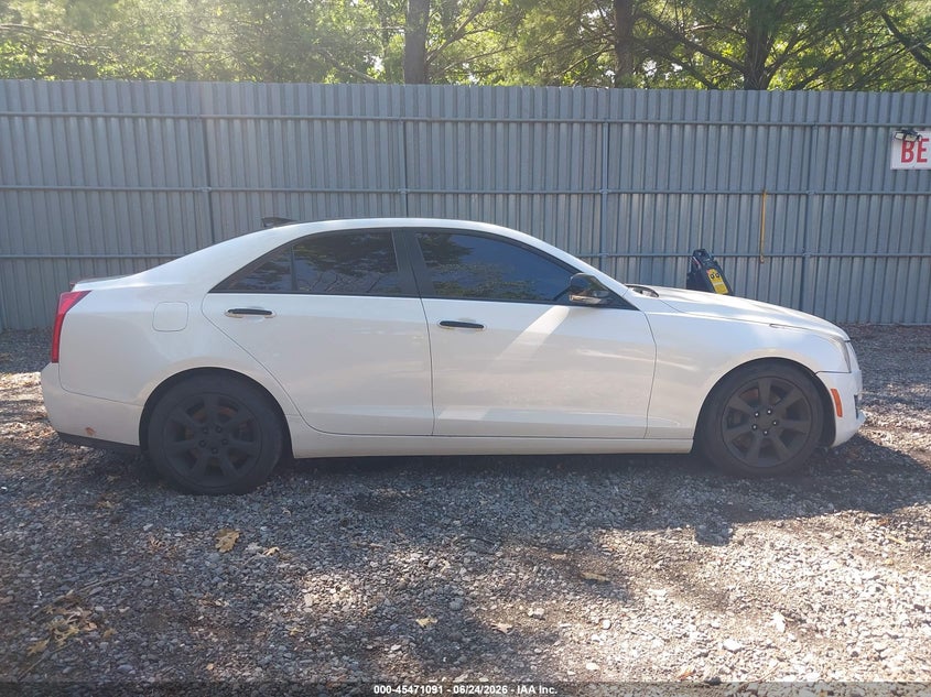 2015 CADILLAC ATS SEDAN 2.0L I-4 DI, DOHC, VVT, TURBO, 272HP