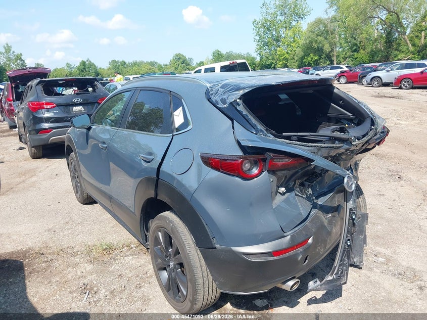 Vin: 3mvdmbcm4pm567186, lot: 45969230, mazda cx-30 2.5 s carbon edition 20233