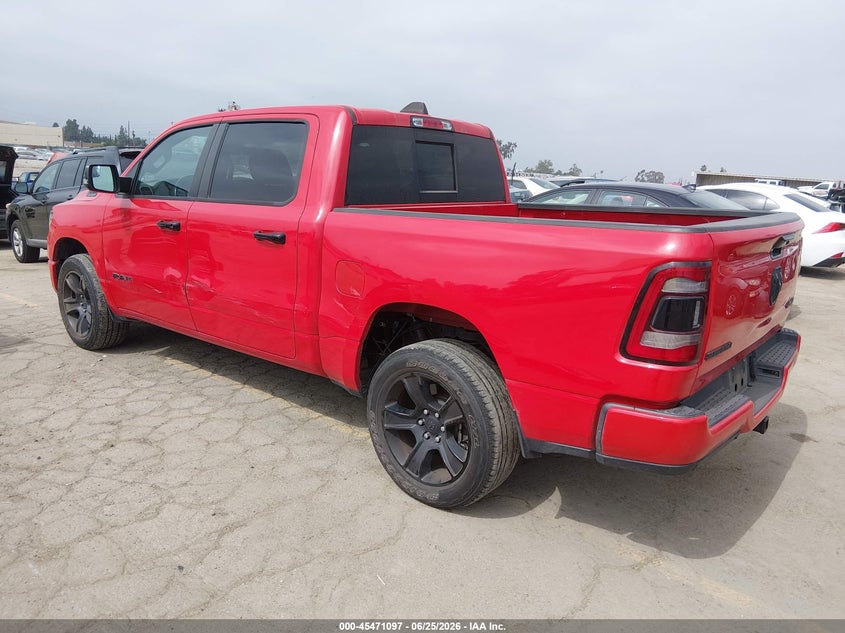 Vin: 1c6rrffg9pn652155, lot: 45969234, ram 1500 big horn  4x4 5'7 box 20233