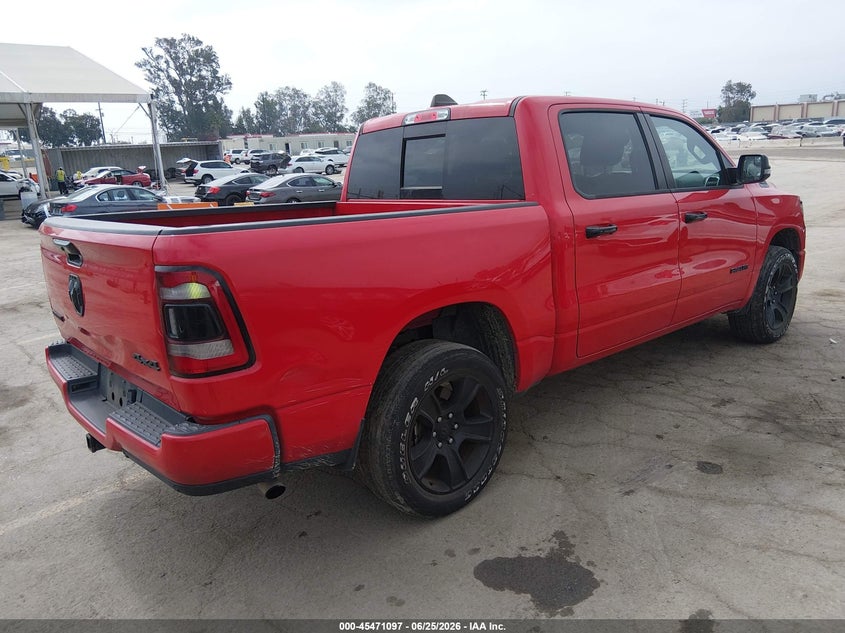 Vin: 1c6rrffg9pn652155, lot: 45969234, ram 1500 big horn  4x4 5'7 box 20234