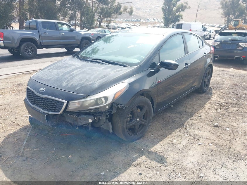 Vin: 3kpfk4a72he044124, lot: 45969242, kia forte lx 20172