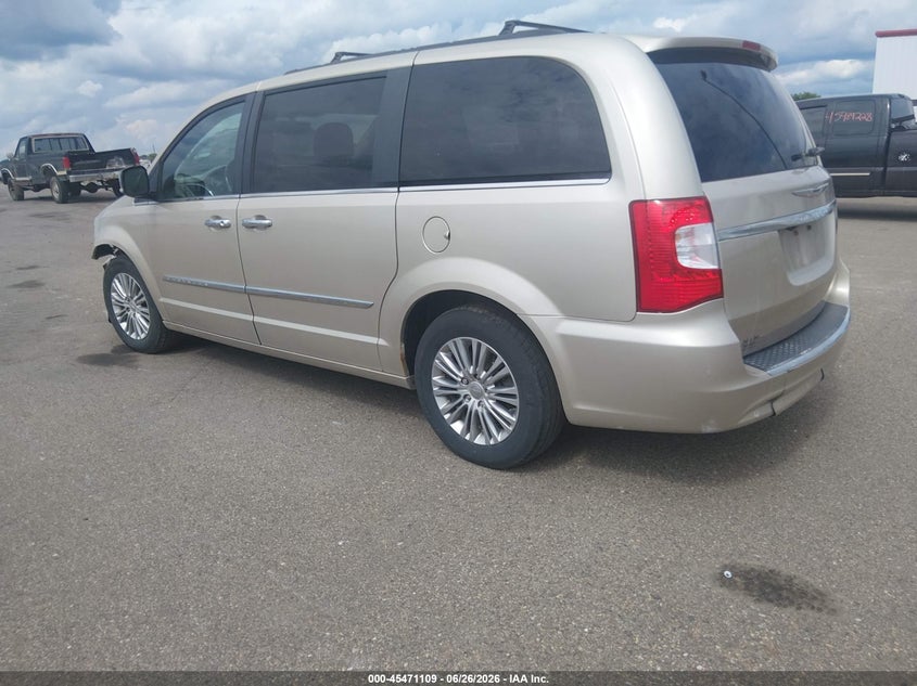 Vin: 2c4rc1cg0dr616080, lot: 45969246, chrysler town & country touring-l 20133