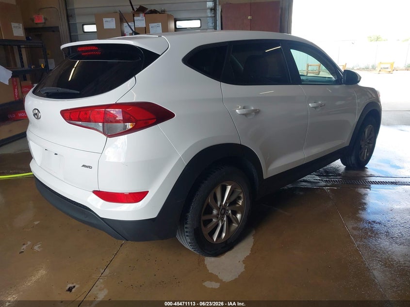 Vin: km8j2ca4xju655662, lot: 45969250, hyundai tucson se 20184