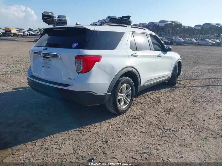 2021 FORD EXPLORER auction photo 4