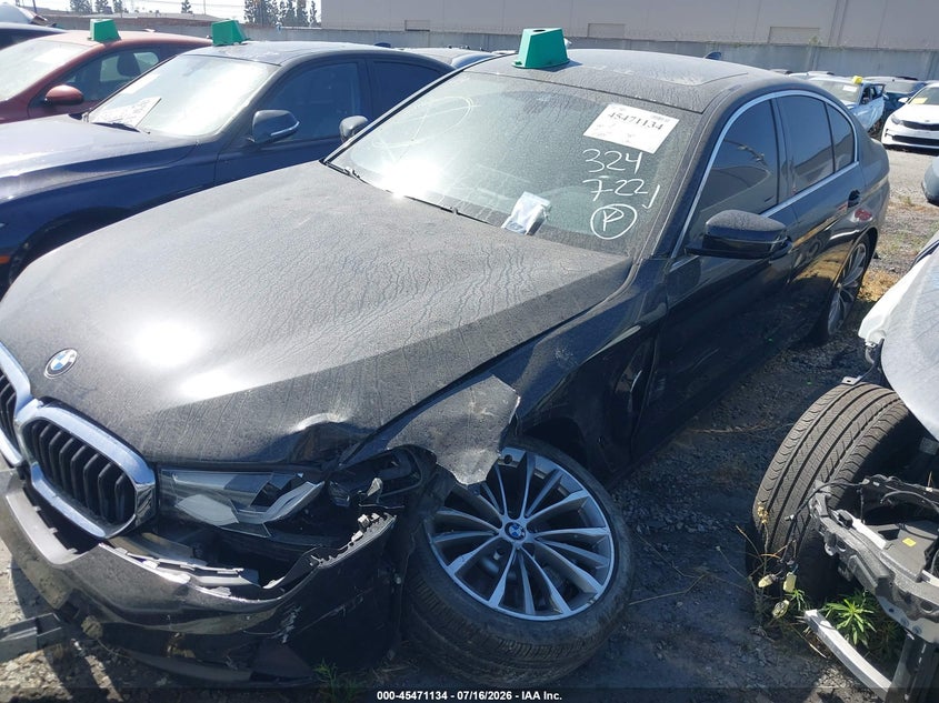 Vin: wba53bh05mww92236, lot: 45969271, bmw 530i 20212