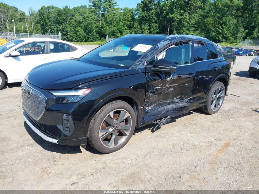 Vin: wa1h2bfz8np042570, lot: 45969274, audi q4 e-tron premium plus 50 quattro 20222
