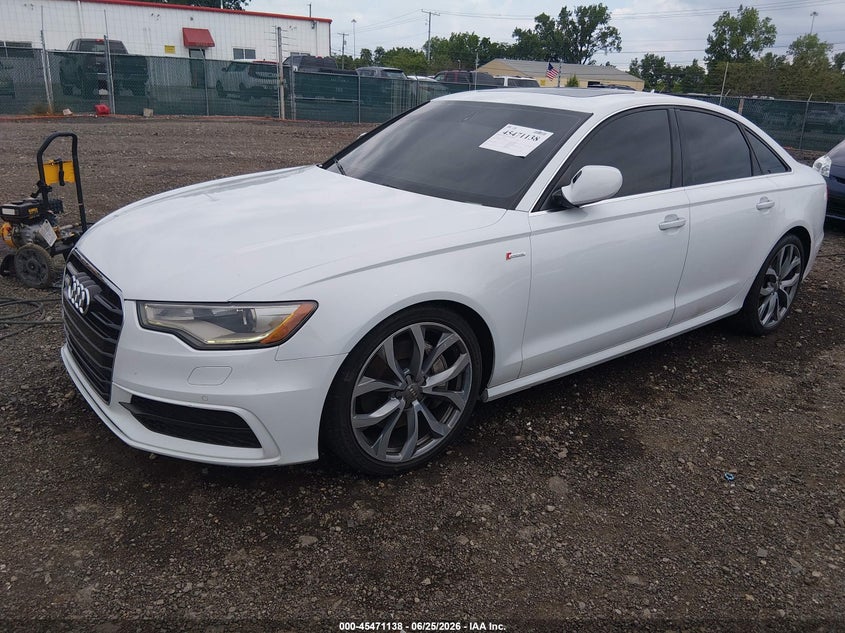 Vin: wauhgafc1dn107750, lot: 45969275, audi a6 3.0t premium 20132