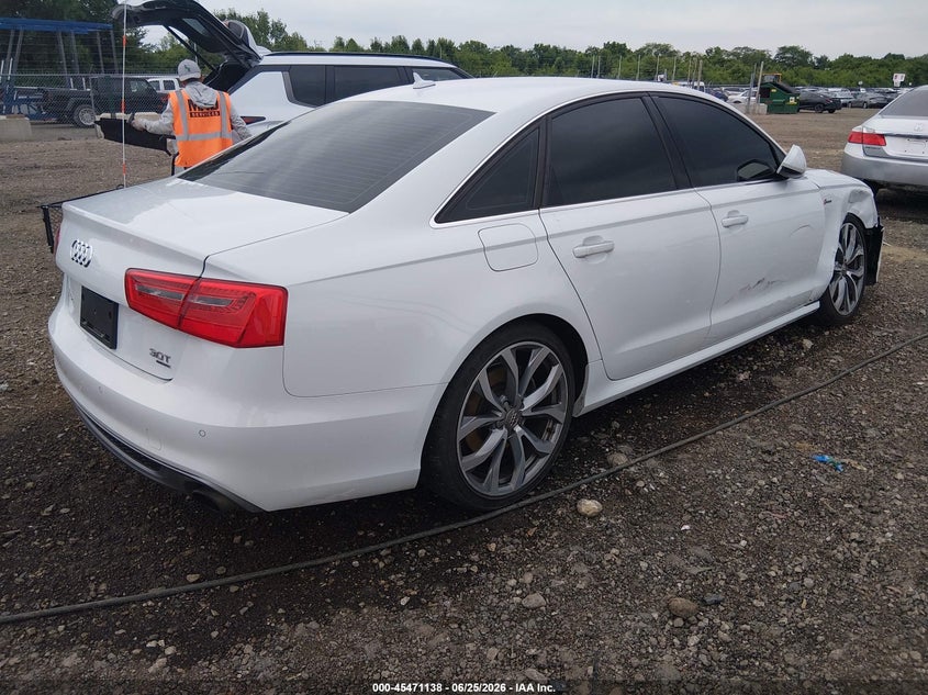 Vin: wauhgafc1dn107750, lot: 45969275, audi a6 3.0t premium 20134