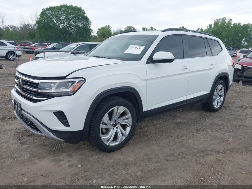 1V2KR2CA3MC595864 2021 Volkswagen Atlas 3.6l V6 Se W/Technology photo 1