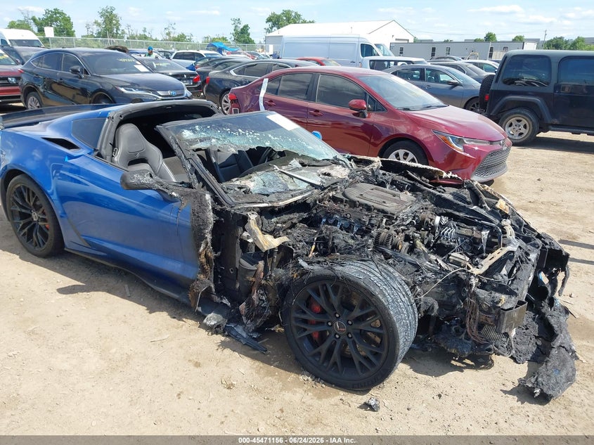 2015 Chevrolet Corvette Z06 VIN: 1G1YT2D62F5603640 Lot: 45471156