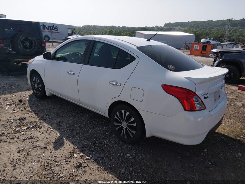 Vin: 3n1cn7ap8jl817534, lot: 45969296, nissan versa 1.6 sv 20183