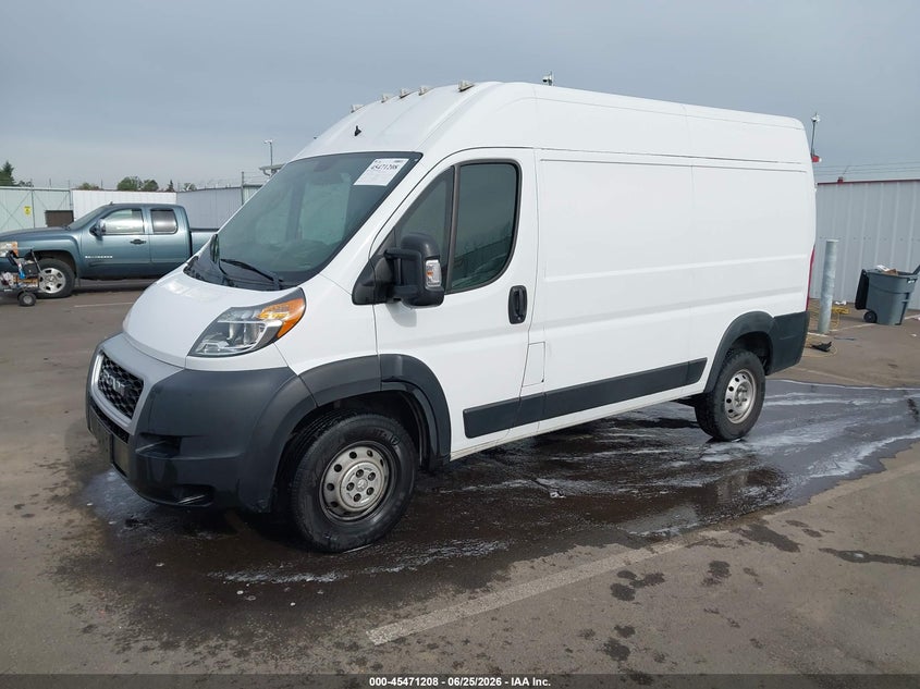 Vin: 3c6trvbg5le102715, lot: 45969345, ram promaster 1500 high roof 136 wb 20202