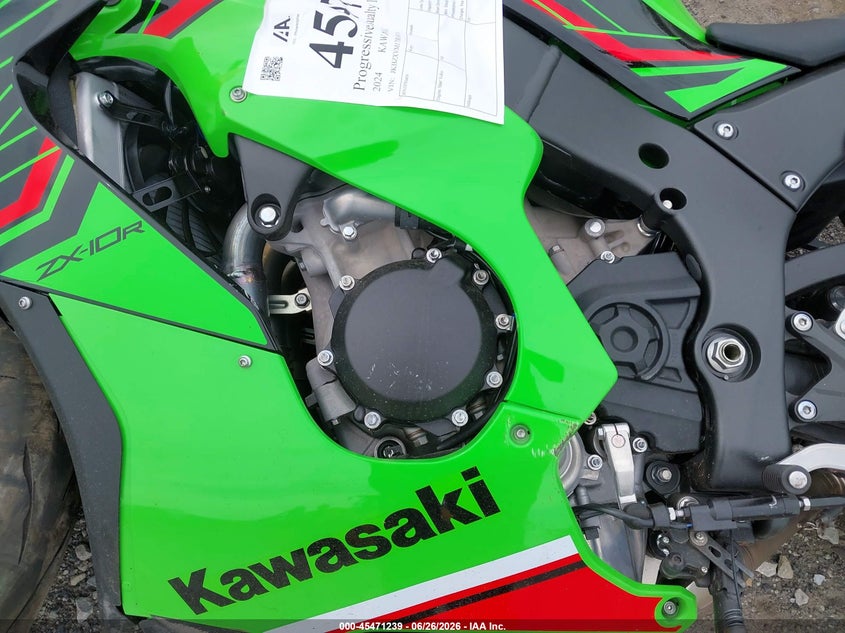 2024 Kawasaki Zx1002 M VIN: JKBZXVM17RA007236 Lot: 45471239