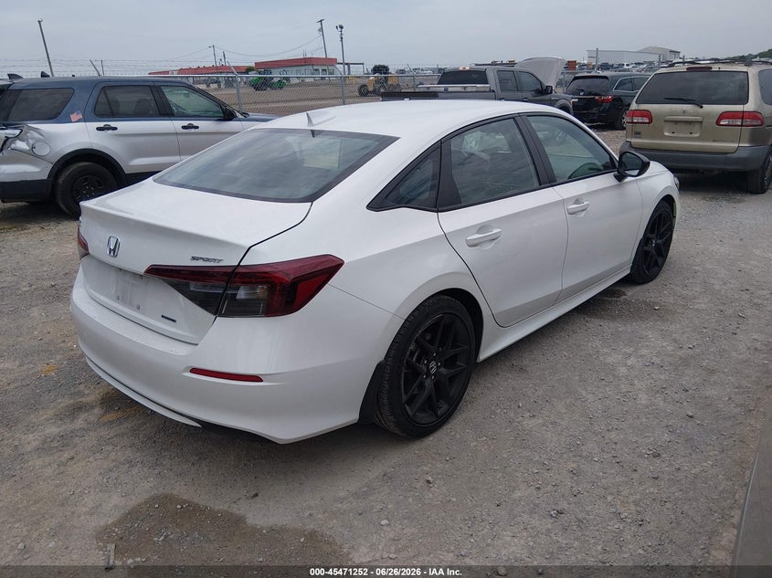 2025 HONDA CIVIC HYBRID auction photo 4