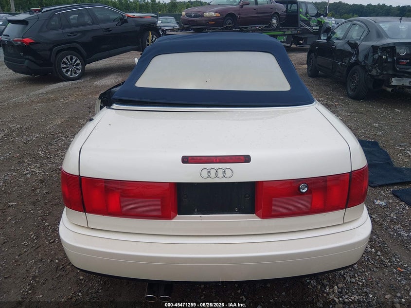 1996 AUDI CABRIOLET CABRIO 2.8L V6 FI SOHC 12V F2