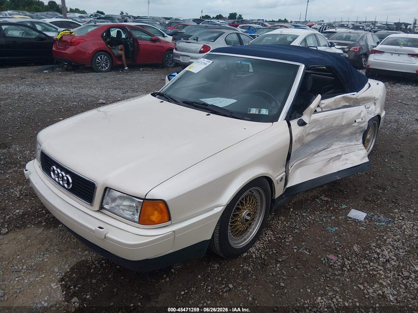 1996 AUDI CABRIOLET CABRIO 2.8L V6 FI SOHC 12V F2
