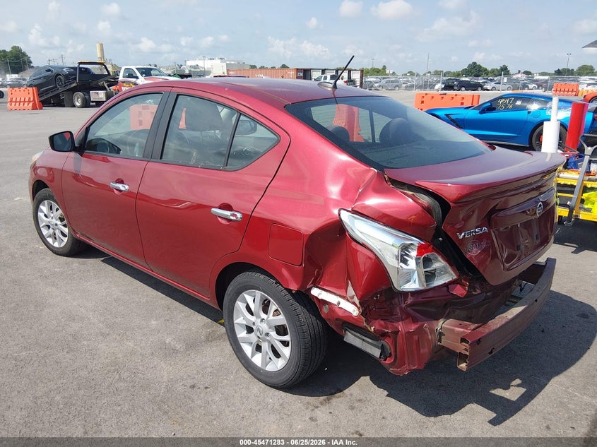 Vin: 3n1cn7ap5jl862947, lot: 45969420, nissan versa 1.6 sv 20182